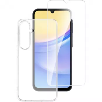 4smarts 360° Schutz-Set für Samsung Galaxy A15 / A15 5G
