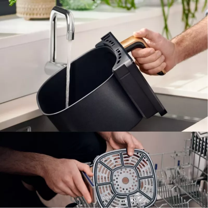 Heißluftfritteuse Panasonic NF-CC600 6 L 1450 W Schwarz
