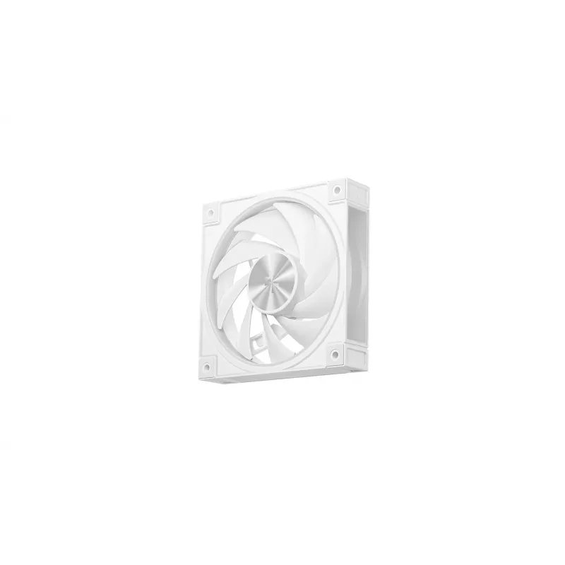 PC-Gehäuse DeepCool CG580 4F V2 Midi Tower Weiß — ATX, Hartglas, 3x120-mm-Seitenlüfter, 360-mm-Seitenradiator-Unterstützung