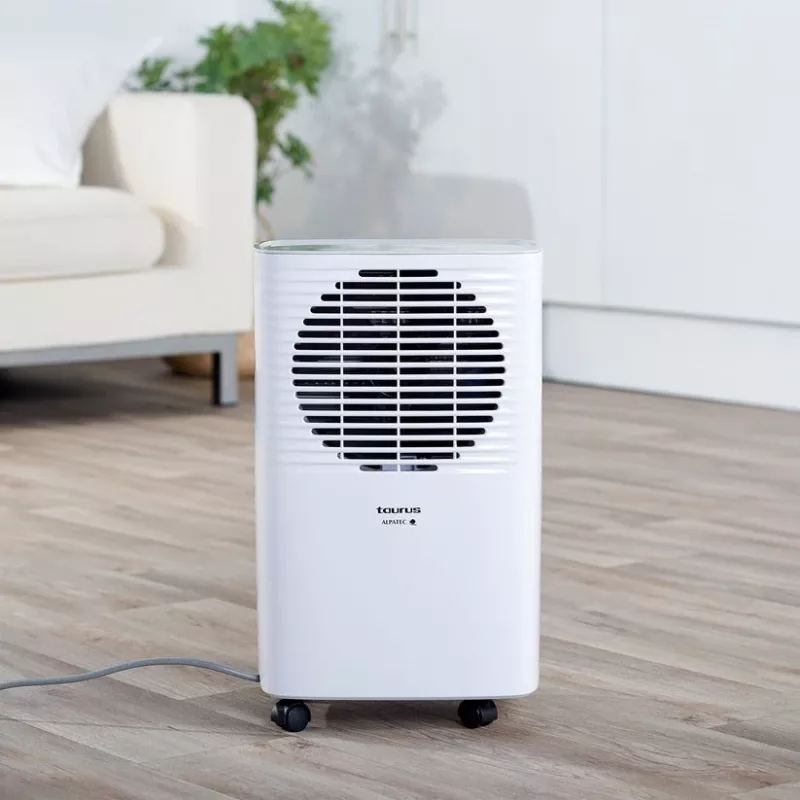 Luftentfeuchter Taurus DH1201 — 2,5 L Tank, 90 m³/h, 210 W, 43 dB, R290