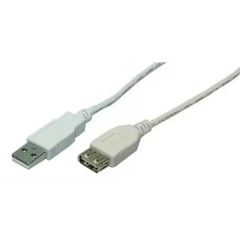 LogiLink USB 2.0 5m USB A USB A malefemale gray UL-2725 (CU0012)