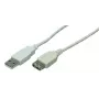 LogiLink USB 2.0 5m USB A USB A malefemale gray UL-2725 (CU0012)