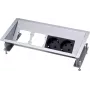 Outlet Box Type F Kindermann 5301170000 Schwarz Silber
