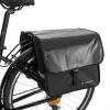 Fahrradpacktasche Wozinsky Doppelträgertasche 28 L schwarz WBB34BK