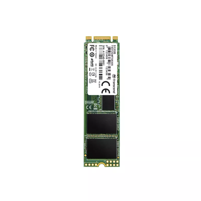 SSD-Laufwerk Transcend 512 GB M.2 6 Gbit/s TS512GMTS830S