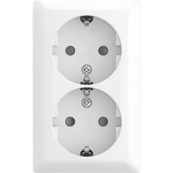 BUSCH JAEGER SCHUKO Doppelsteckdose AP Safety 202 EAPBJ-524 (2TKA00005531)