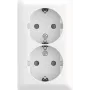 BUSCH JAEGER SCHUKO Doppelsteckdose AP Safety 202 EAPBJ-524 (2TKA00005531)