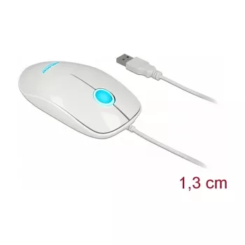 Maus DeLOCK 12537 USB Typ-A Optisch 1200 DPI