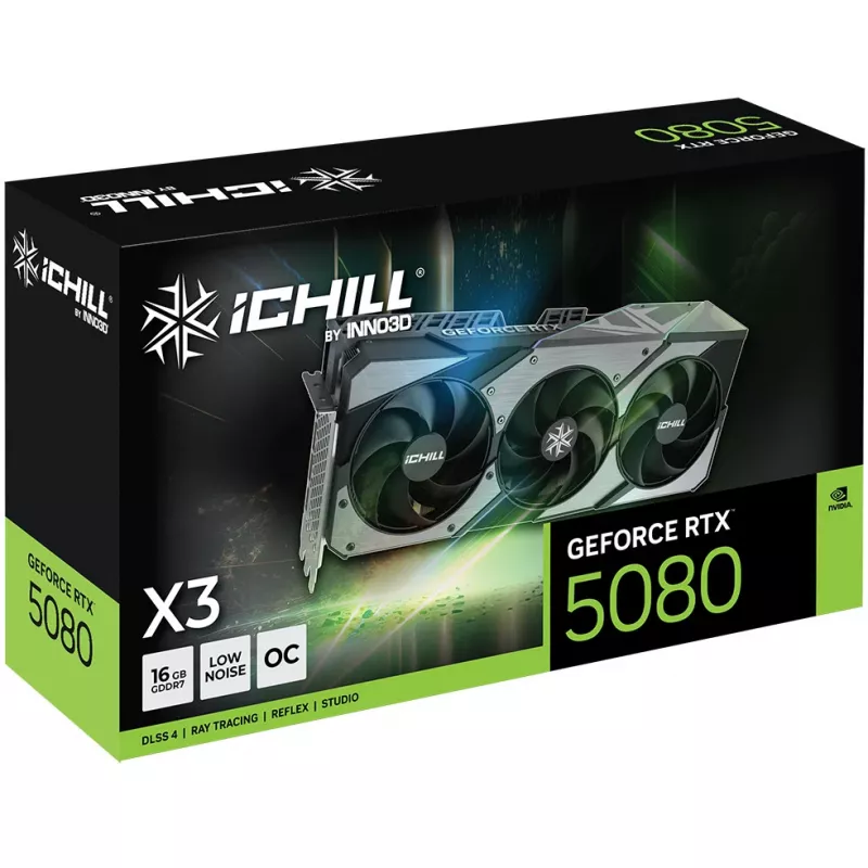 INNO3D iChill GeForce RTX 5080 X3 V2 16GB GDDR7 Grafikkarte