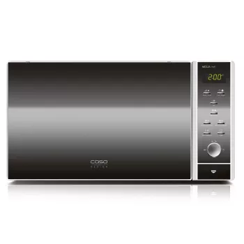 Mikrowelle Caso MCG 25 — 900 W, 25 L, 10 Leistungsstufen, weiß/schwarz