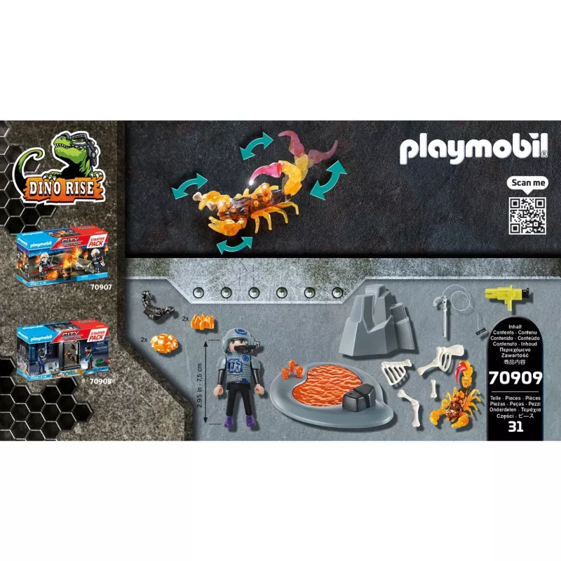 Playset Playmobil Dinos 70909 Spielzeug Dinosaurier Abenteuer-Set