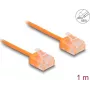 Netzwerkkabel DeLOCK RJ45 Cat.6 UTP 1m Orange