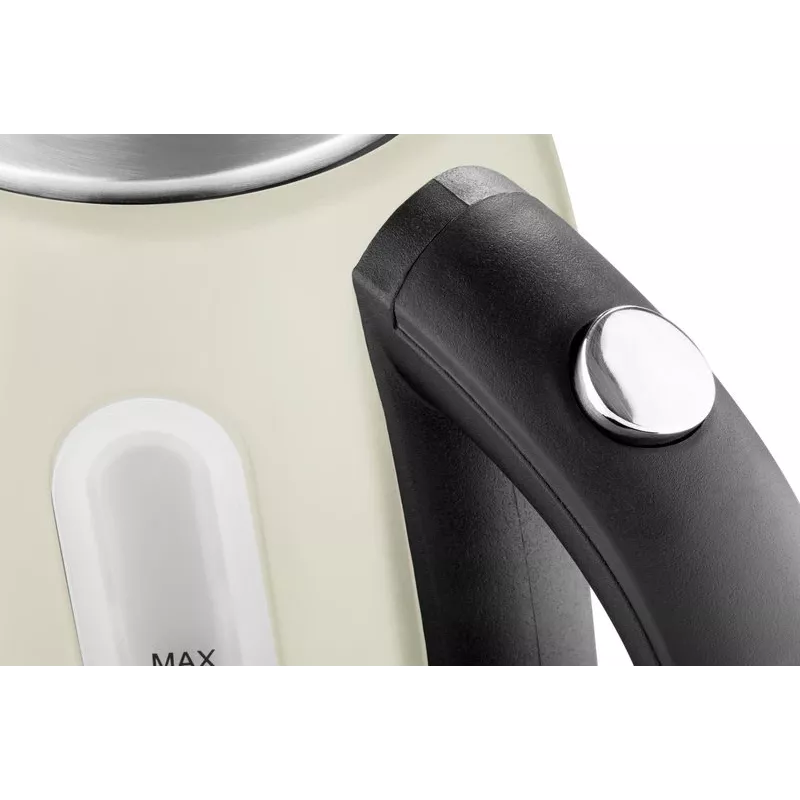 ETA | Wasserkocher | ELA ETA859890070 | Standard | 2100 W | 1,7 L | Edelstahl | 360° drehbare Basis | Creme