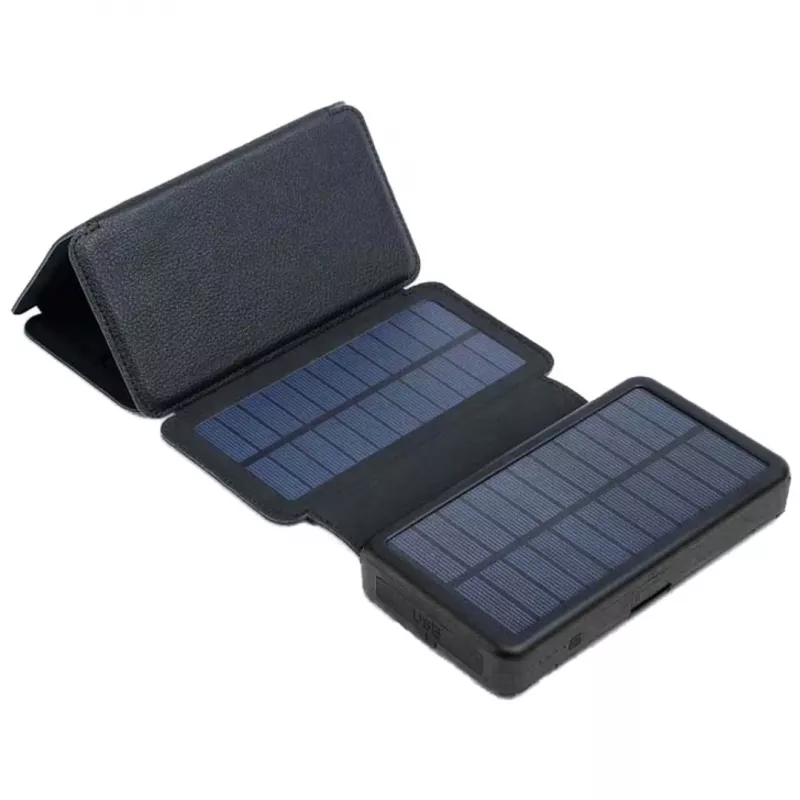 Tragbare Powerbank PowerNeed ES20000B 20000mAh — 2x USB 5V/2A, 9W, wasserbeständig, schwarz, 370 g