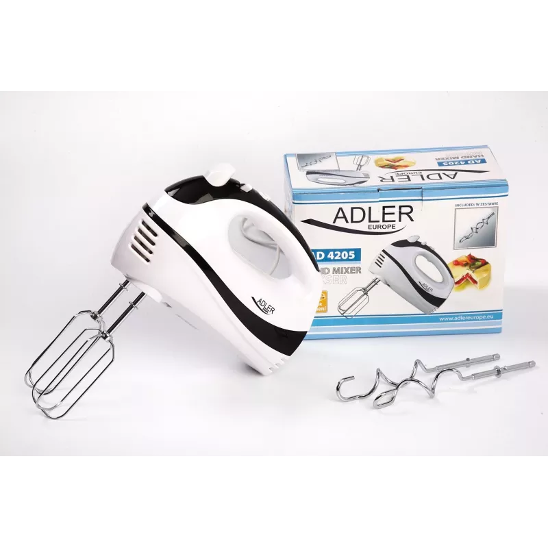 Adler AD 4205 Handmixer Schwarz, Weiß 300 W