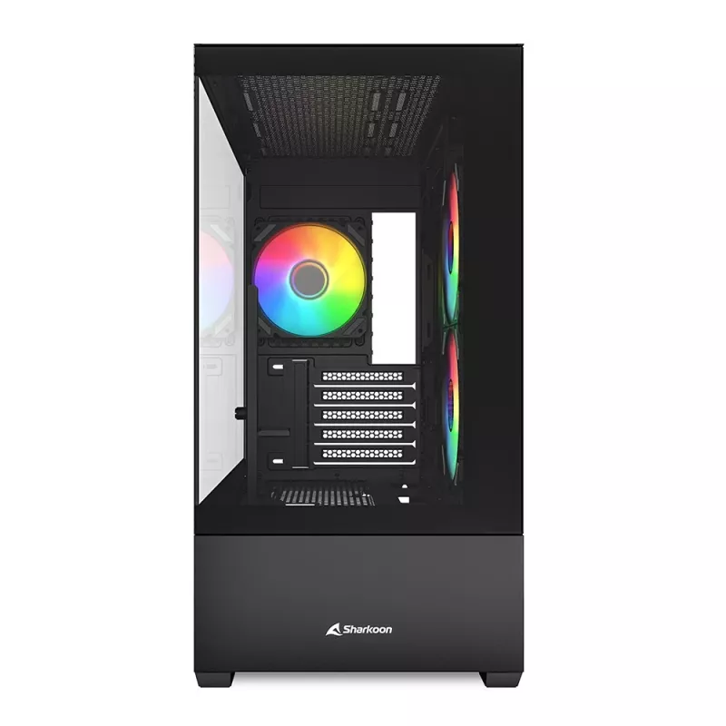 PC-Gehäuse Sharkoon MK6 RGB Midi Tower Weiß