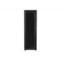 Lanberg FF01-6642-12B Rack-Schrank 42U freistehendes Rack Schwarz