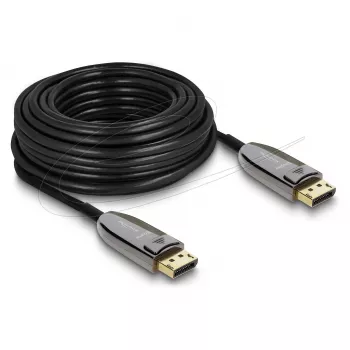 DELOCK Aktives optisches Kabel DisplayPort 2.1 8K 60 Hz 40 Gbps 15 m