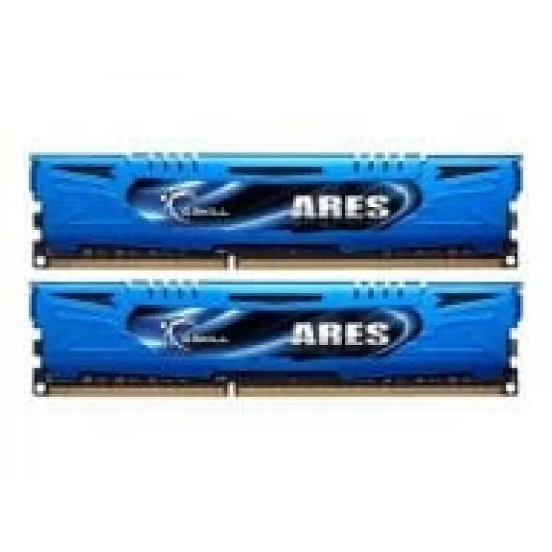 DIMM 16 GB DDR3-2133 (2x 8 GB) Dual-Kit, Speicher Blau, F3-2133C10D-16GAB, ARES
