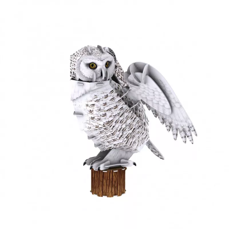 CubicFun 3D Puzzle NG Schneeeule 32 Teile Tiere ab 8 Jahren