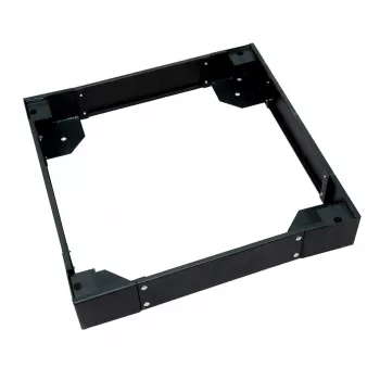 Rack-Sockel Extralink Plinth 800x800 Schwarz Metall 800mm Breite 800mm Tiefe 100mm Höhe