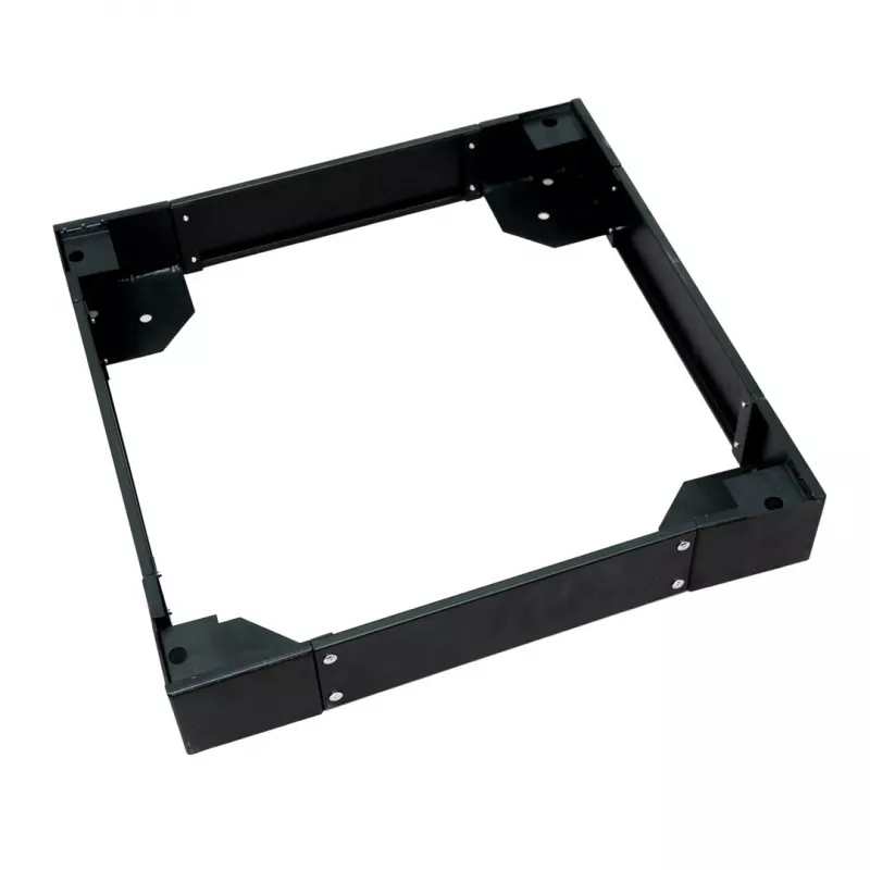 Rack-Sockel Extralink Plinth 800x800 Schwarz Metall 800mm Breite 800mm Tiefe 100mm Höhe