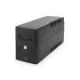 UPS DIGITUS DN-170063-B Line-Interactive 600 VA / 360 W, AVR, LCD, 2x Typ-F-Ausgänge, 7-Ah-Batterie