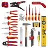 Knipex 00 21 33 E Mechaniker-Werkzeugsatz 22 Werkzeuge