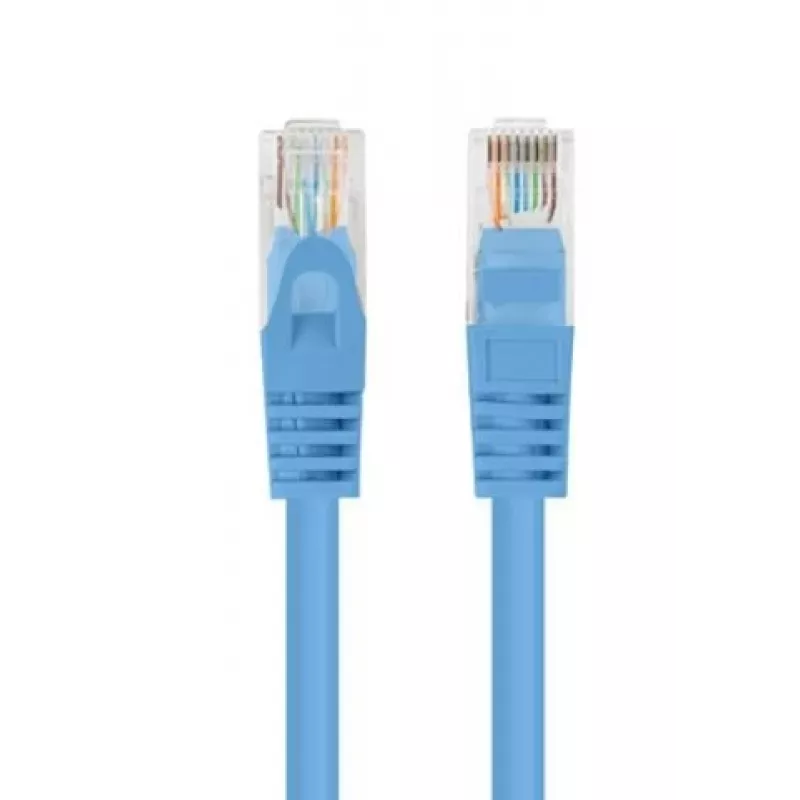 Patchcord LANBERG PCU5-20CC-030 RJ45 Cat.5e 3 m Blau U/UTP