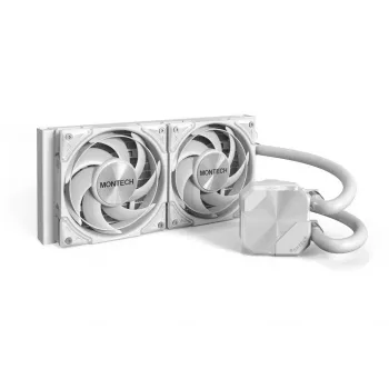 Montech HyperFlow Silent 240 Prozessor All-in-One-Flüssigkeitskühler 12 cm Weiß 1 Stk.