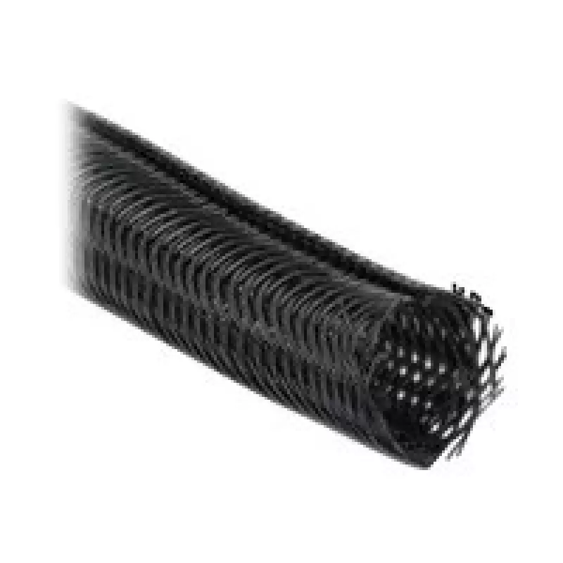 Geflechtschlauch DeLOCK 19046 10 m x 19 mm schwarz