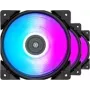 120mm PCCOOLER HALO-RGB-3I1 PC-Lüfter, 1000–2000 U/min, RGB-Beleuchtung