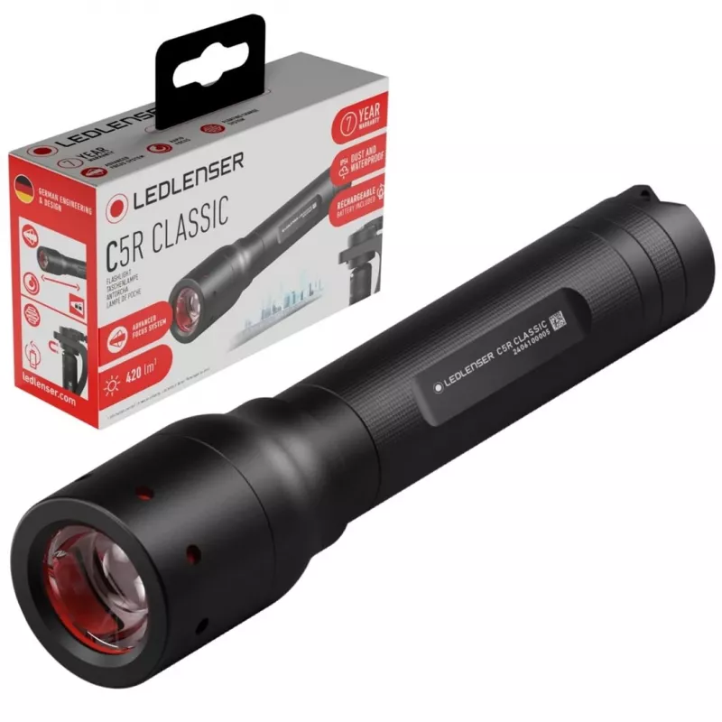 Ledlenser 503151 Taschenlampe Schwarz Handtaschenlampe LED