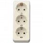 Elektrischer Netzstecker Typ C JUNG 10S23LA Elfenbein 3P