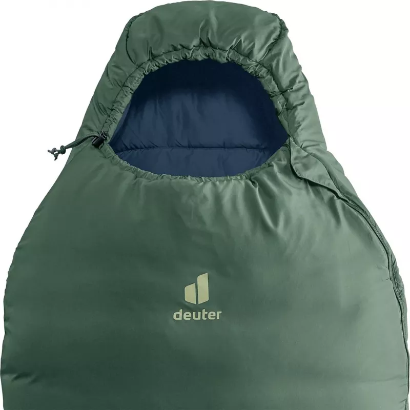 Schlafsack DEUTER Orbit -5C/23F Erwachsenen-Wander, 2080×750×500 mm, Synthetik, grün