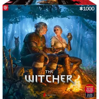 Good Loot Gaming Puzzle: The Witcher Reise von Ciri, 1000 Teile