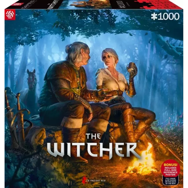 Good Loot Gaming Puzzle: The Witcher Reise von Ciri, 1000 Teile