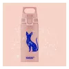 Aluminium-Trinkflasche Sigg 6005.10 — 600 ml, 7,1 cm Durchmesser, 145 g, Blau/Pink