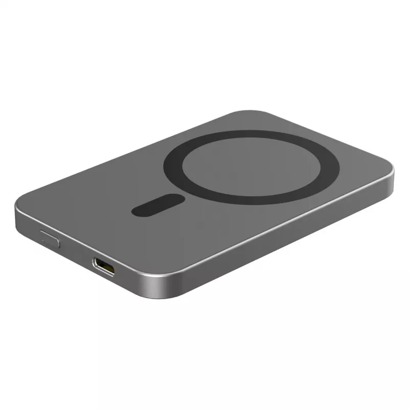 RealPower Powerbank PB-5000 MAG Grau 5.000 mAh