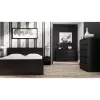 Kommode Top e Shop M5 CZERŃ, 5 Schubladen, schwarz, 700×400×1120 mm, Spanplatte
