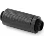 Alphacool ES D-Plug 41-69mm G1/4 AG zu G1/4 AG - Tiefschwarz (17650)