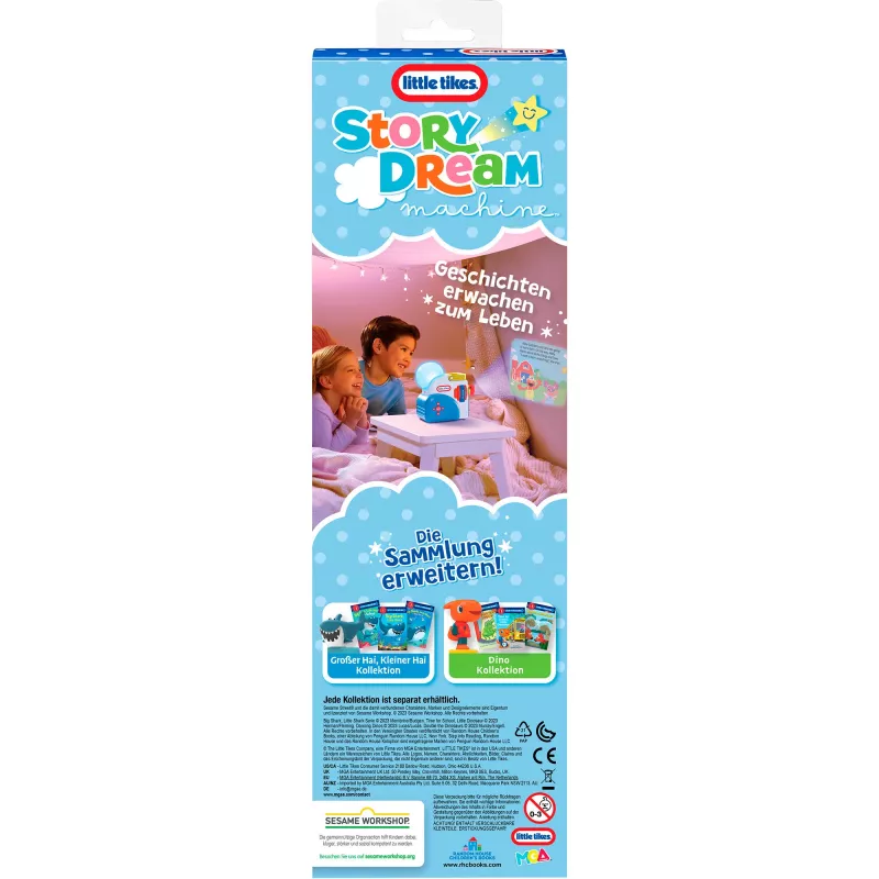 Little Tikes Story Dream Machine – Sesame Street Elmo & Friends Kollektion, Hörbuch