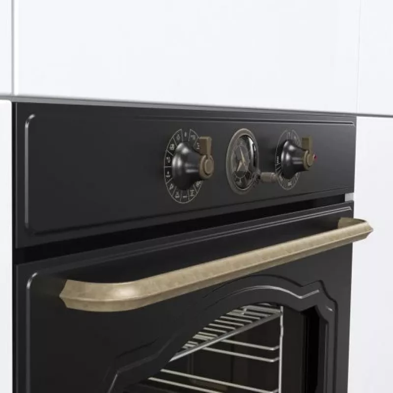 Gorenje BOS67372CLB Backofen 77 L 3500 W Schwarz