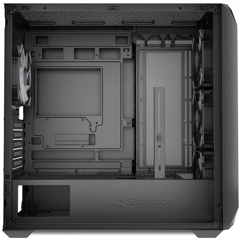 Sharkoon MK3 RGB Micro Tower Schwarz