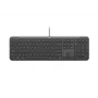 Kabelgebundene USB-Tastatur Logitech 920-013331 — Graphite, Nordic-Layout