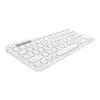 Logitech Multi-Device K380 - Tastatur - Kabellos - Bluetooth 3.0 - Deutsch - Off-White