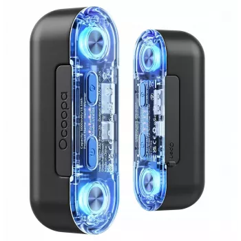 Portable electric heater Ocoopa UT4103 — rechargeable hand warmer, 4 heat levels, 10000 mAh, aluminium, blue