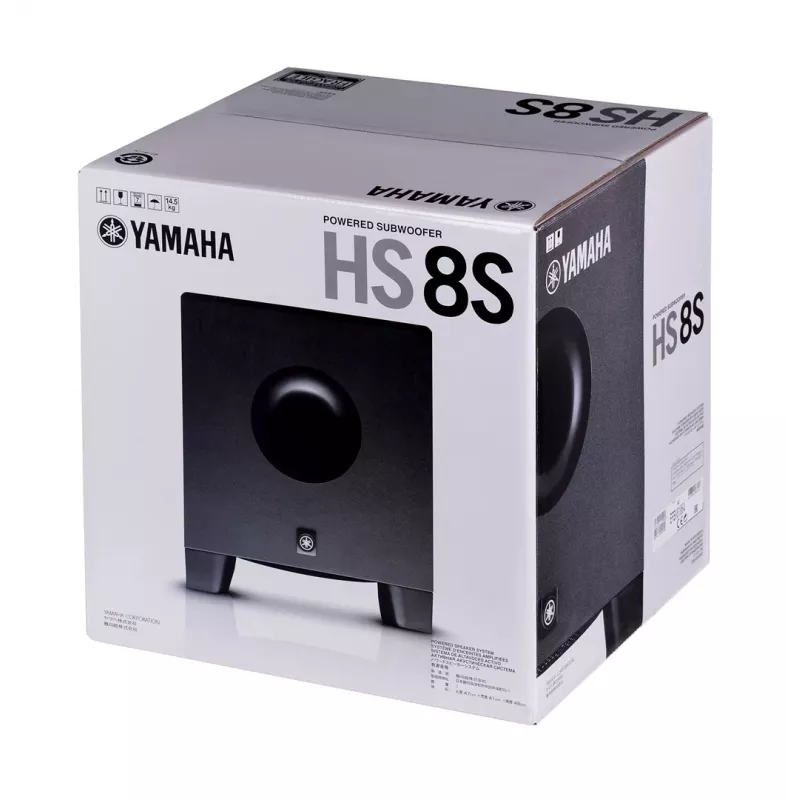 Yamaha HS8S Subwoofer Schwarz 150 W