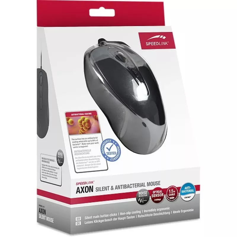 Maus SPEEDLINK AXON Office Rechtshändig USB Typ-A