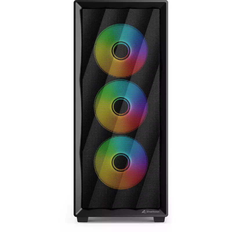 Computergehäuse Sharkoon VK4 ARGB ATX schwarz